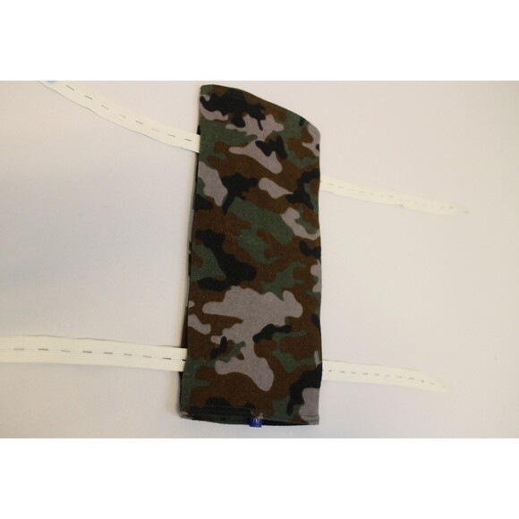 Camouflage Flannel 500mL - 600mL Medline Rusch UroSafe Leg Bag Cover - Picture 4 of 6